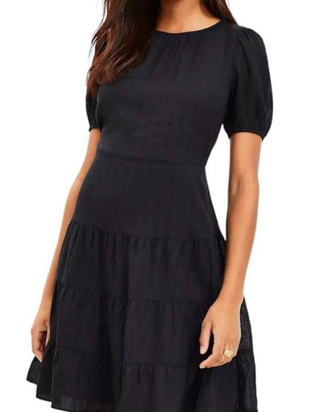 LOFT Black Mini Dress